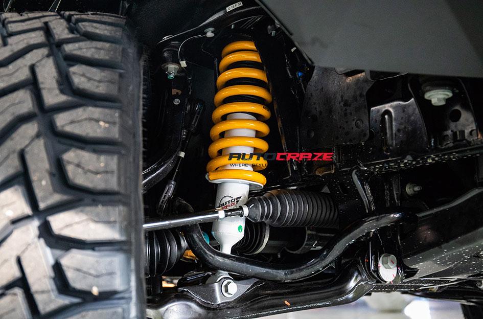 FORD RANGER RECOIL XD SATIN BLACK WITH RED RING